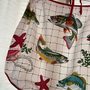 Vintage Swedish Trout Apron
